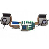 Laptop CPU&GPU Heatsink&Fan For MSI GE72 2QE 2QF 2QC 2QD 2QL 6QE 6QF 6QC 6QD 7RD 7RE GP72 2QD 2QE GL72M 7RDX GE72VR 6RF GE72MVR GTX1070 MS-179C 0.55A DC5V