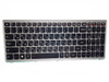 Laptop Keyboard For Lenovo U510 Russia RU 25205590 25205530 25205560 HMB3130TLA04 With Backlit Silver Frame New