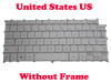 Laptop Keyboard For LG 13Z980 13ZD980 SG-91010-XUA AEW73969822 English US White Without Frame