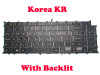 Laptop Keyboard For LG 15Z980 15ZD980 SG-90920-XRA AEW73949811 Korea KR Black Without Frame & With Backlit