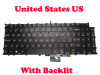 Laptop Keyboard For LG 15Z980 15ZD980 SG-90920-XUA AEW73949812 English US Black Without Frame & With Backlit