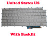 Laptop Keyboard For LG 13Z980 13Z980-B 13Z980-G 13Z980-M 13Z980-T 13ZD980 13ZD980-G 13ZD980-M English US White Without Frame & With Backlit