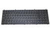 Laptop Keyboard For CLEVO M980NU MP-08J46GB-4307W 6-80-W2W52-190-1 W25CSW United Kingdom UK Grey Frame