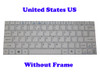 Laptop PalmRest&Keyboard For ACER W510 W510P W511 W511P MP-12F23US-528 US-114 United States US NO Touchpad New