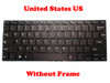 Laptop Keyboard For Jumper EZBooK 2 YT-277-16-01 K2878 English US Black Old Version