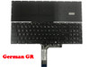 Laptop Keyboard For MSI GE63 7RC 7RD GE63 RAIDER RGB 8RE 8RF 8SE 8SF 8SG 9SF GE63VR 7RE 7RF German GR Black RGB Backlit With interface