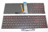 Laptop Keyboard For MSI CR62 2M 6M 6ML 7ML CX62 2QD 6QD 6QL 7QL GE62 6QF 203MX GL62 6QC 6QD United States US With Red Backlit