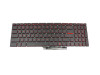 Laptop Keyboard For MSI GS70 2OD 6QC 6QE ONC 2PC 2PE 2QD 2QE 2QE16SR51 2QE16SR51R 2QE16SR51S United States US With Red Backlit