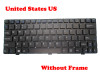 Laptop Keyboard For CLEVO M1110 M1110Q M1111 M1115 MP-08J63US-4305W 6-80-W51L0-010-1 United States US Without Frame 