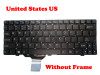 Laptop Keyboard For CLEVO M1110 M1110Q M1111 M1115 MP-08J6300-4305W 6-80-W51L3-010-1 United States US Without Frame