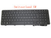 Laptop Keyboard For HP 450 G0 450 G1 455 G1 470 G0 Switzerland SW Black with Black frame SG-61320-2XA 6037B0104316 721953-BG1
