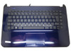 Laptop PalmRest&keyboard For HP 14-D000 Blue  C Shell 749779-201 1A32HTS00600G With Black Keyboard Brazilian BR Scratches on the surface