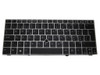 Laptop Keyboard For HP EliteBook 2170p SG-49420-2XA SN8111Z 705613-BG1 90.4RL07.E00 700680-BG1 With Pointing Stick With Silver Frame Black Swiss SW
