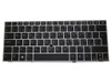 Laptop Keyboard For HP EliteBook 2170p SG-49430-2XA SN8111BLZ 705614-BG1 90.4RL07.T00 700681-BG1 With Backlight and Pointing Stick With Silver Frame Black Swiss SW