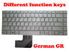 Laptop Keyboard For Teclast F6 PRO PRIDE-K3058 MB2903009 German GR Silver (Different function keys) New