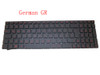 Laptop Keyboard For ASUS N56 N56DP N56DY N56VB N56VJ N56VM N56VV N56VZ N56JK N56JN N56JR N76 G56 Black Without Frame 9Z.N8BBU.M0G 0KN0-QX1GE13 0KNB0-662AGE00 With Backlit German GR