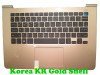 Laptop Gold PalmRest+Black Keyboard For LG 14Z950 14Z950-A 14Z950-G 14Z950-L 14Z950-M 14Z950-P 14ZD950-G 14ZD950-L LG14Z95 MBN63844501 Korea KR With Touchpad