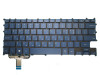Laptop Keyboard For Samsung  NT930SBE 930SBE Korea KR BA59-04356B Backlit Without Frame Blue New