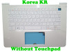 Laptop White PalmRest+White Keyboard For LG 14Z950 14Z950-A 14Z950-G 14Z950-L 14Z950-M 14Z950-P 14ZD950-G 14ZD950-L LG14Z95 Korea KR NO Touchpad