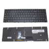 Laptop Keyboard For CLEVO P650 MP-13H83U4J430B 6-80-P6501-011-1 United States US Black With Frame And Backlit