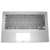 Laptop Palmrest For SONY For VAIO VPC-SA VPCSA VPCSA2AJ VPCSA3AJ VPCSA4AJ 9Z.N6BBF.10J 024-1013-8024-A silver with Japanese JP black Keyboard without backlit&touchpad upper case used