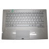Laptop Palmrest For SONY For VAIO VPC-SA VPCSA VPCSA25GL VPCSA35GL VPCSA45GL 9Z.N6BBF.11E 024-1023-8024-A silver with Latin America LA silver Keyboard backlit&touchpad upper case used