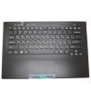 Laptop Palmrest For SONY For VAIO VPC-SA VPCSA Series 9Z.N6BBF.00R 024-0033-8193-A black with Russia RU black keyboard backlit&touchpad upper case used