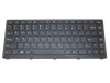 Laptop Keyboard For MSI EX600 CX600 Black US United States (Red Lable) MP-08C23K0-359