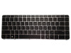 Laptop Keyboard For HP EliteBook 1040 G3 With Backlit Traditional Chinese TW Black With Silver Frame SN6142BL US 844423-AB1