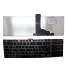 Laptop Keyboard For Toshiba Satellite L850 L850D L855 L855D L870 L870D United Kingdom UK MP-11B66GB6356 black with gray frame