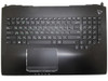 Laptop Palmrest&Keyboard For ASUS GFX70 GFX70J GFX70JZ GFX70JS C Shell With RU Russia Black keyboard With Backlit