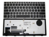 Laptop Keyboard For HP ELITEBOOK REVOLVE 810 G1 810 G2 810 G3 Black With Silver Frame&Backlight Arabia AR SG-57700-X1A 90.4XF07.L0A 706960-171 SN8123BL 716747-171