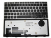 Laptop Keyboard For HP ELITEBOOK REVOLVE 810 G1 810 G2 810 G3 Black With Silver Frame&Backlight Iceland ICE SG-57700-2WA 90.4XF07.L1G 706960-DD1 SN8123BL 716747-DD1
