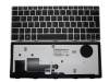 Laptop Keyboard For HP ELITEBOOK REVOLVE 810 G1 810 G2 810 G3 Black With Silver Frame&Backlight Slovenian SL SG-57700-2YA 90.4XF07.L1F 706960-BA1 SN8123BL 716747-BA1