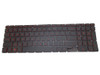 Laptop Keyboard For HP Pavilion 17-G000 Without Frame Black with RED backlight United States US 809303-001 836859-001