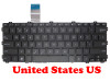Laptop Keyboard For ASUS X301 X301A Black Without Frame US United States English AEXJ6U00010 MP-11N53US-920 0KNB0-3103US00