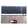 Laptop Keyboard For SONY For VAIO VGN-AW 53010BE22-203-G FM7 84401528 English US Black With Gray Frame New