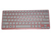 Laptop Keyboard For SONY For VAIO SVE141 V134146CS3US 149178111US AEHK6U041303A English US White With Pink Frame Backlit New
