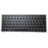 Laptop Keyboard For Gigabyte U2142 U21M U21MD YH-AZ12ED10 YH-AZ12EA-511 YH-AZ12EA-5114P1-EU UK United Kingdom UK With Silver Frame New