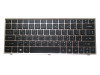 Laptop Keyboard For Gigabyte U2142 U21M U21MD YH-AZ12ED28 2Z703-TI142-Y11S Thailand TI With Silver Frame