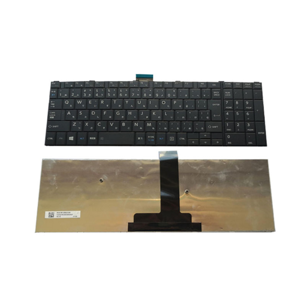 Laptop Keyboard For Toshiba Satellite Pro R50-C Tecra A50-C Z50-C Z50-C1550  Dynabook B35/R B35/W B35/Y B45/B B55/B Japanese JP JA black new