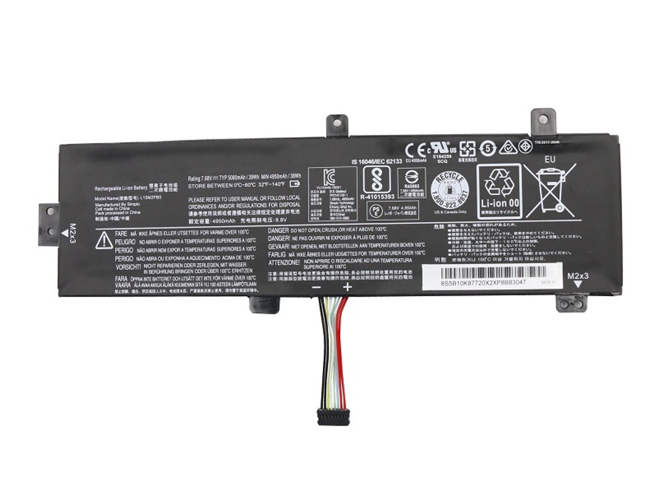 Laptop Battery For Lenovo Ideapad 310-15ISK 310-15ABR 310-15IAP