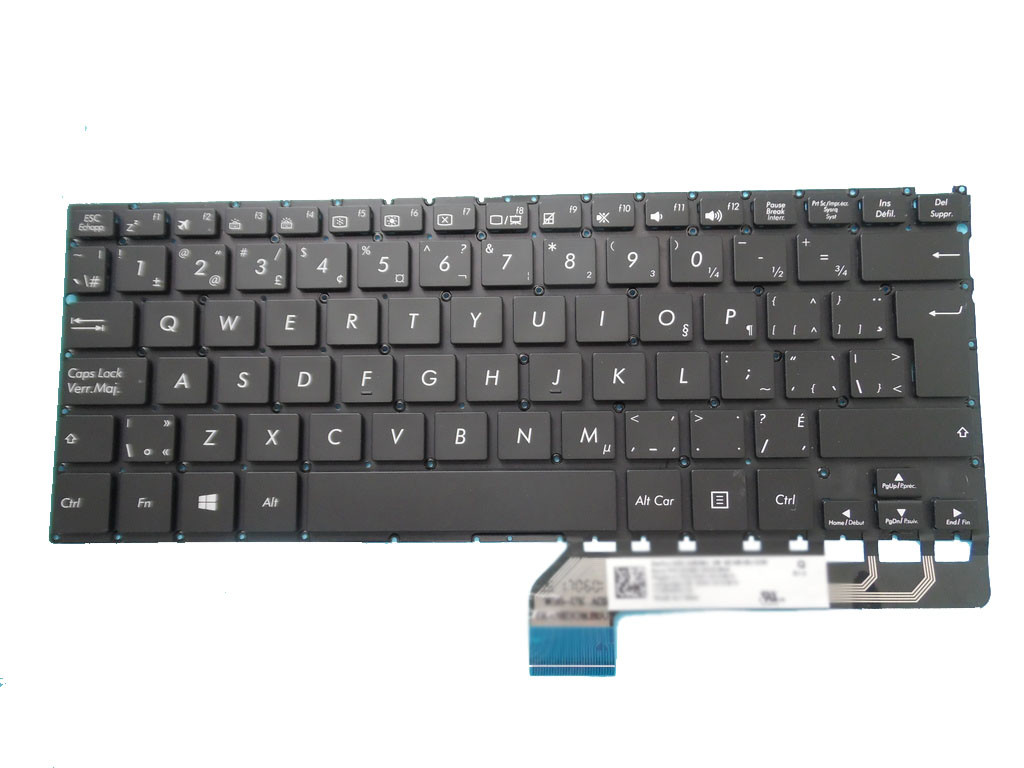 Clavier AZERTY Français ASUS NSK-WF10F Neuf - Compatible PC ASUS - Modèle D'origine