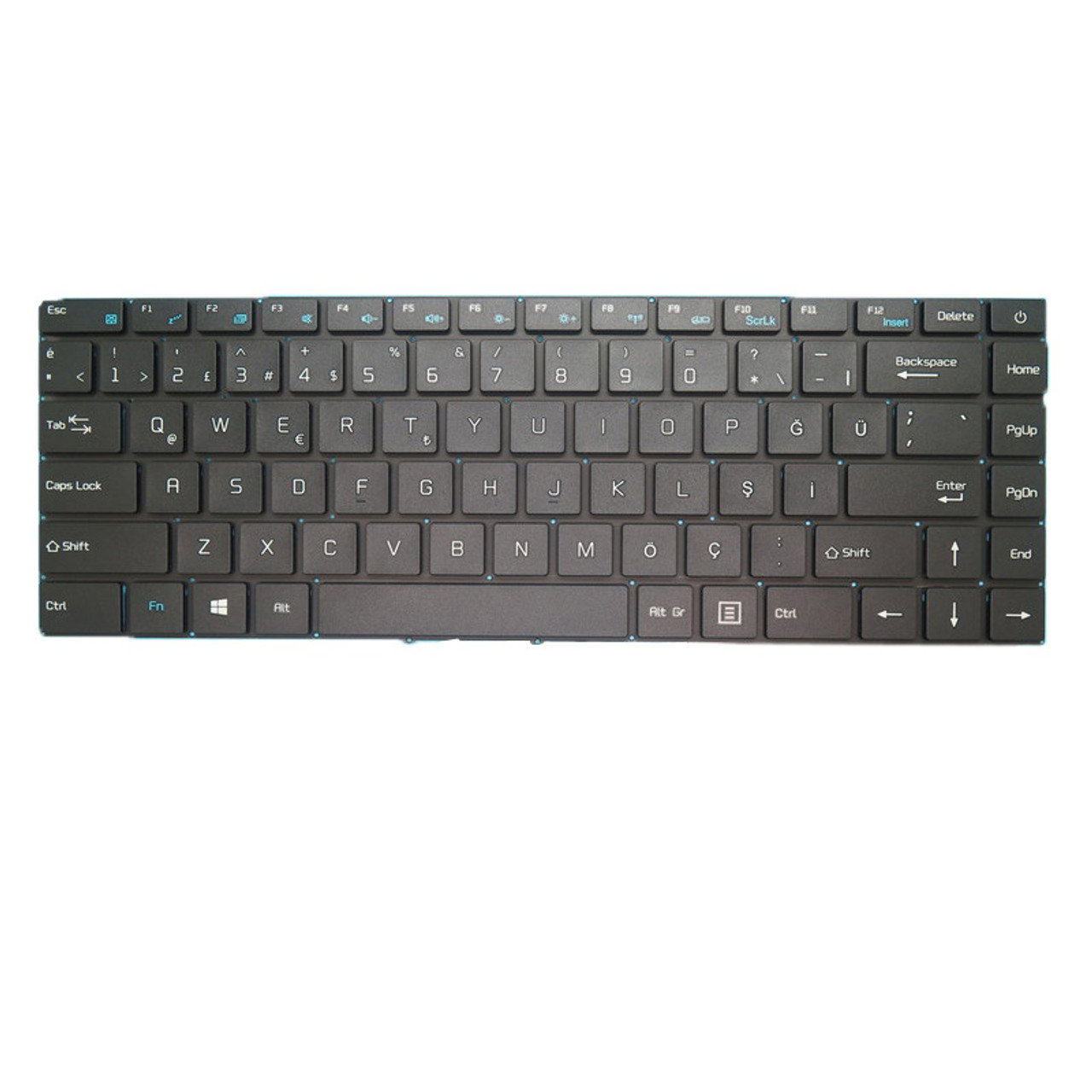 Laptop TR Layout Keyboard For Positivo SCDY-315 Turkey TR NO Frame ...