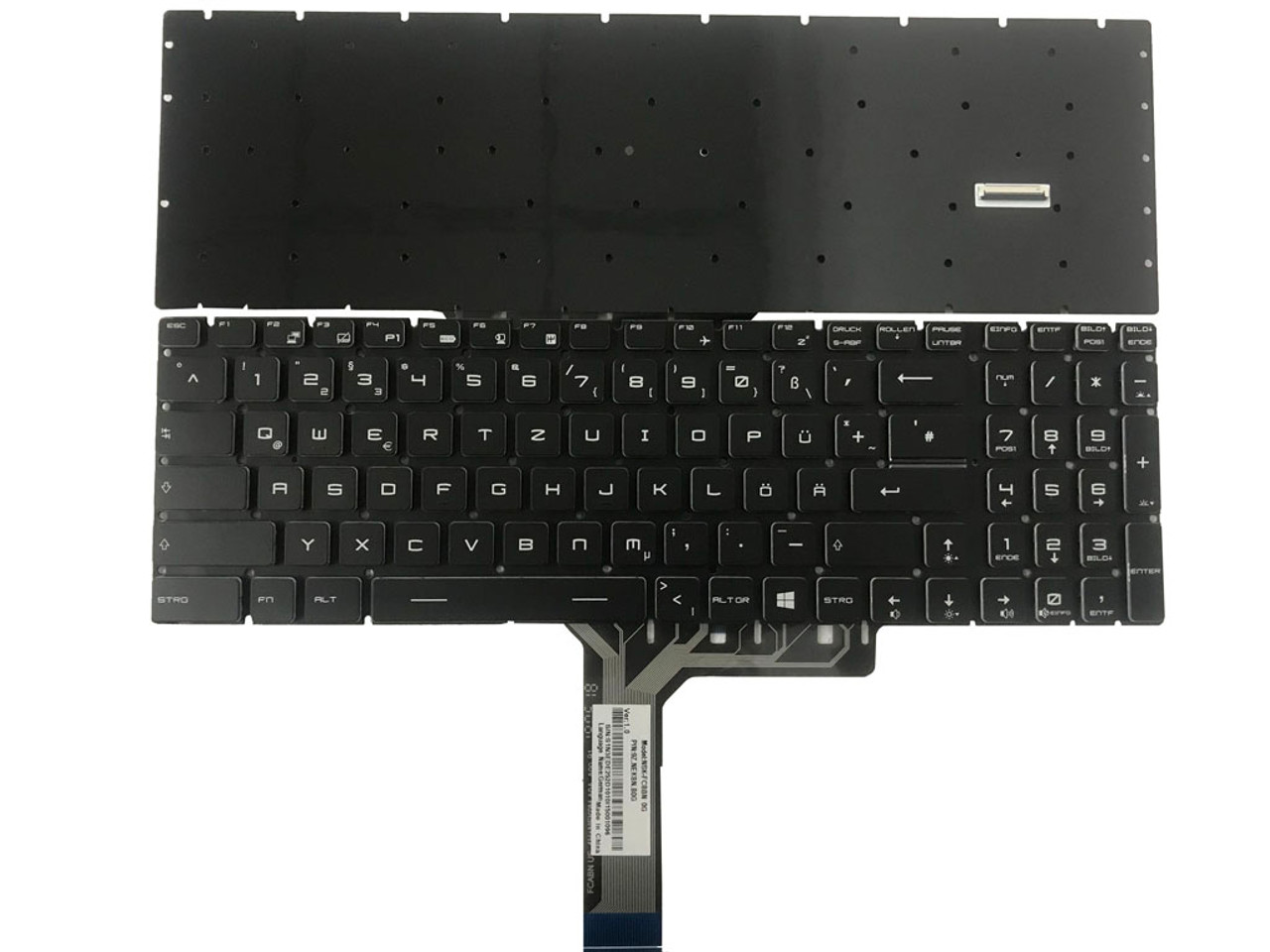 msi gl75 keyboard