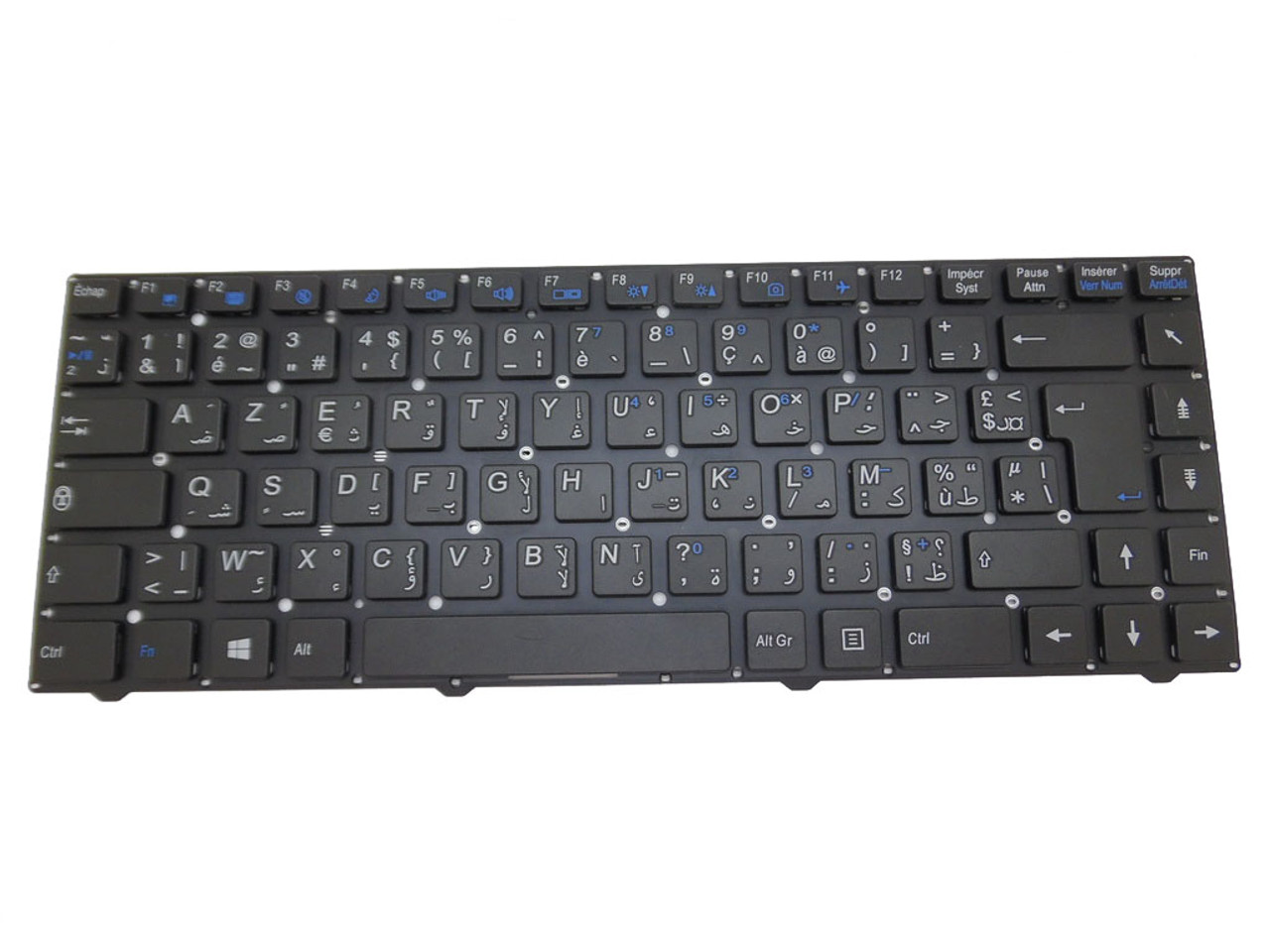 Laptop Keyboard For Condor SensBook S2 I5 LP1401BNR Arabic French ARFR