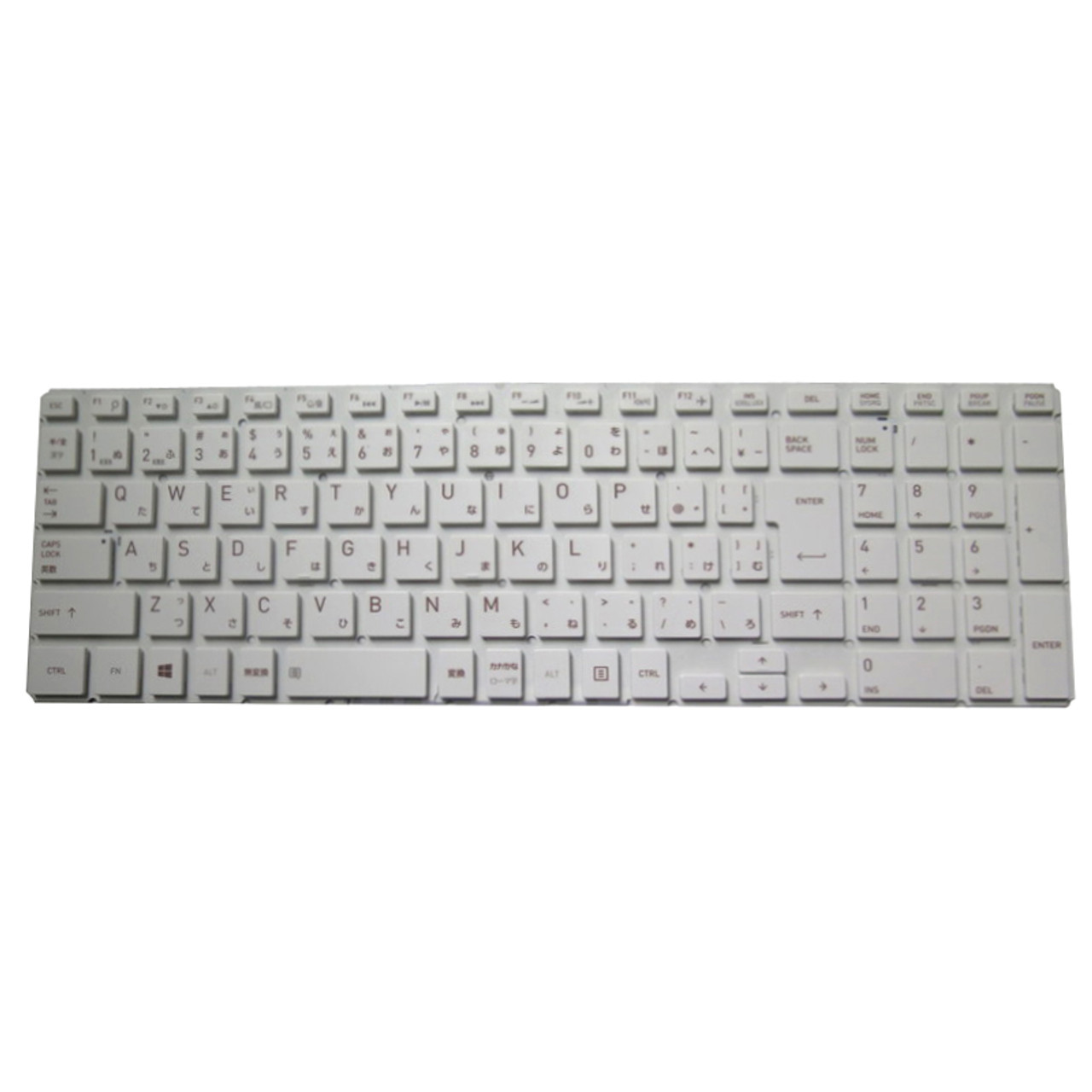 Laptop Keyboard For Toshiba Dynabook AZ65/AG AZ65/AGSD AZ65/AW AZ65/AWSD  AZ65/BG AZ65/BGSD AZ65/BW AZ65/CG AZ65/CGSD Japanese JP JA White Without