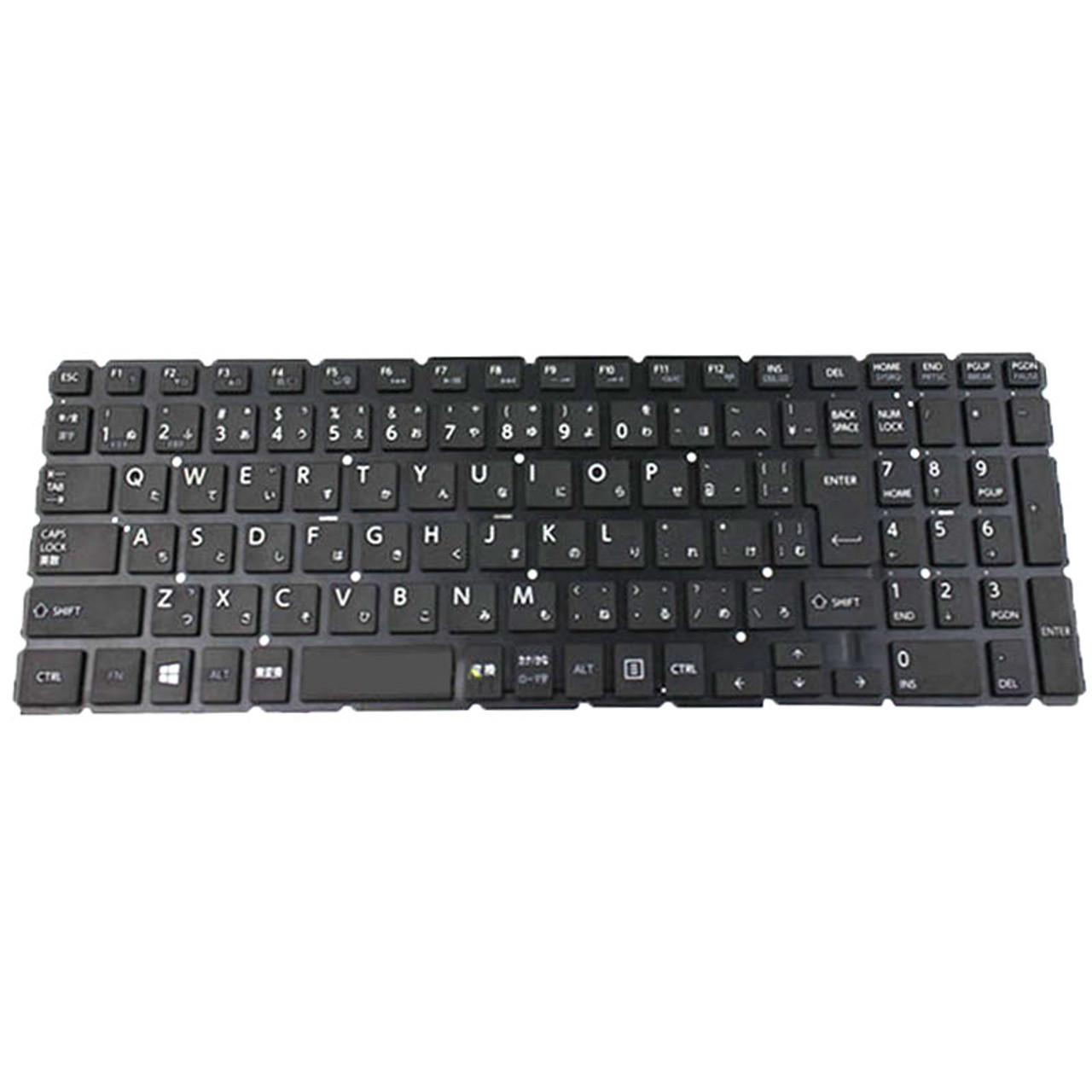 Laptop Keyboard For Toshiba Dynabook T55/ABS T55/B T55/BB T55/BBD T55/BBS  PT55ABS-BJA3 PT55BBP-BJA2 PT55BBX-BJAD2 PT55BBS-BJA3 Japanese JP JA Black 