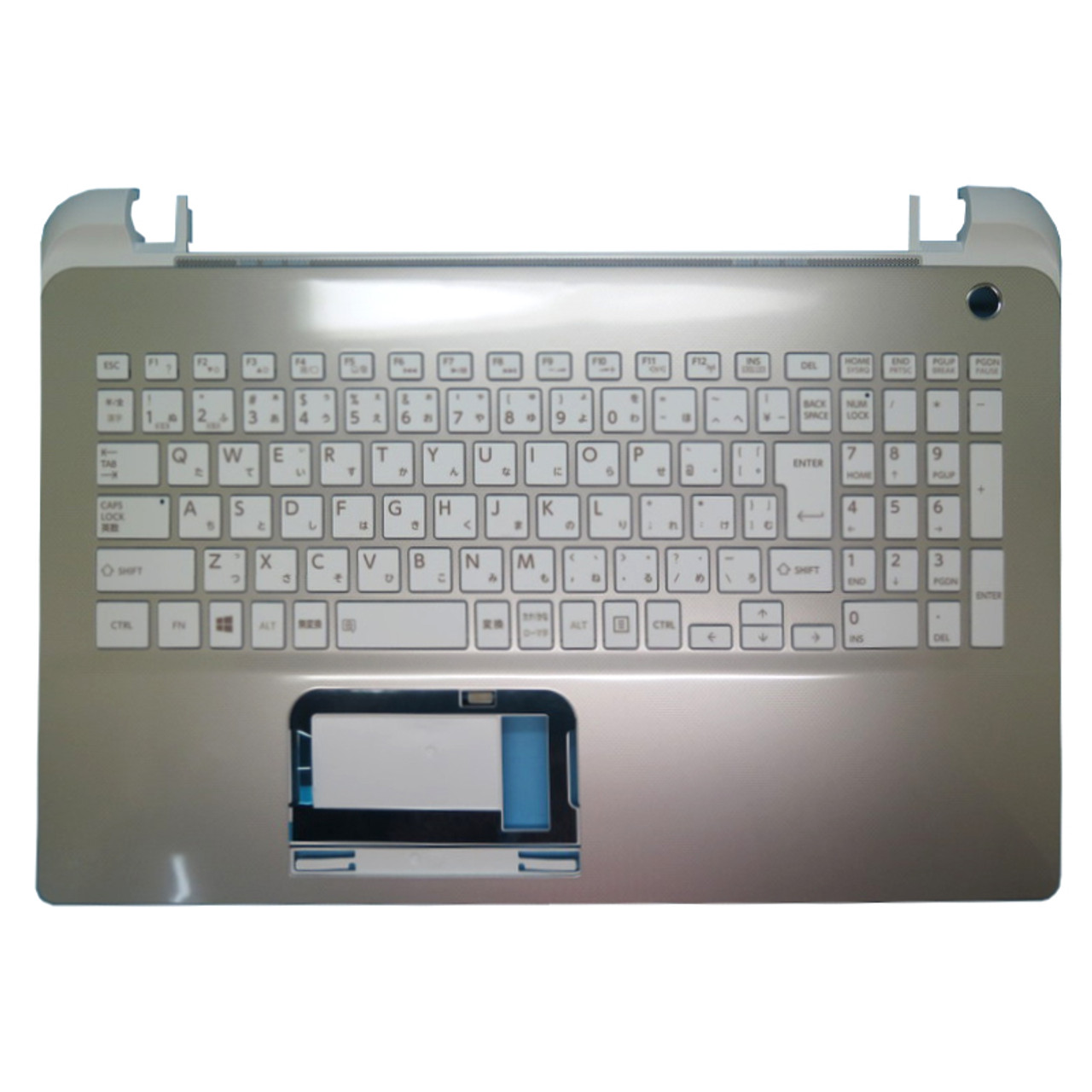 Laptop Palmrest For Toshiba Dynabook T45/33MG T45/33MGD T45/33MGJ T45/33MGL  T45/33MGM T45/33MGN T45/33MGS T45/33MGY White With Japanese JP Keyboard ...