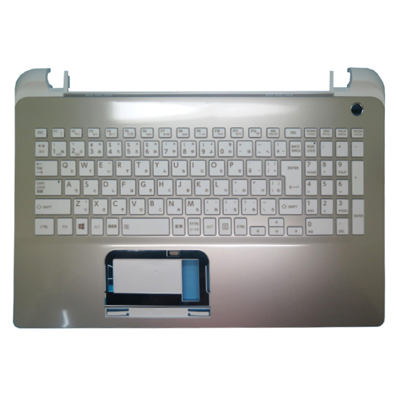 Laptop Palmrest For Toshiba Dynabook T45/NG T45/NGD T45/NGM T45/NGS T45/NGY  T45/NW T45/NWD T45/NWM T45/NWS T45/NWY White With Japanese JP Keyboard New